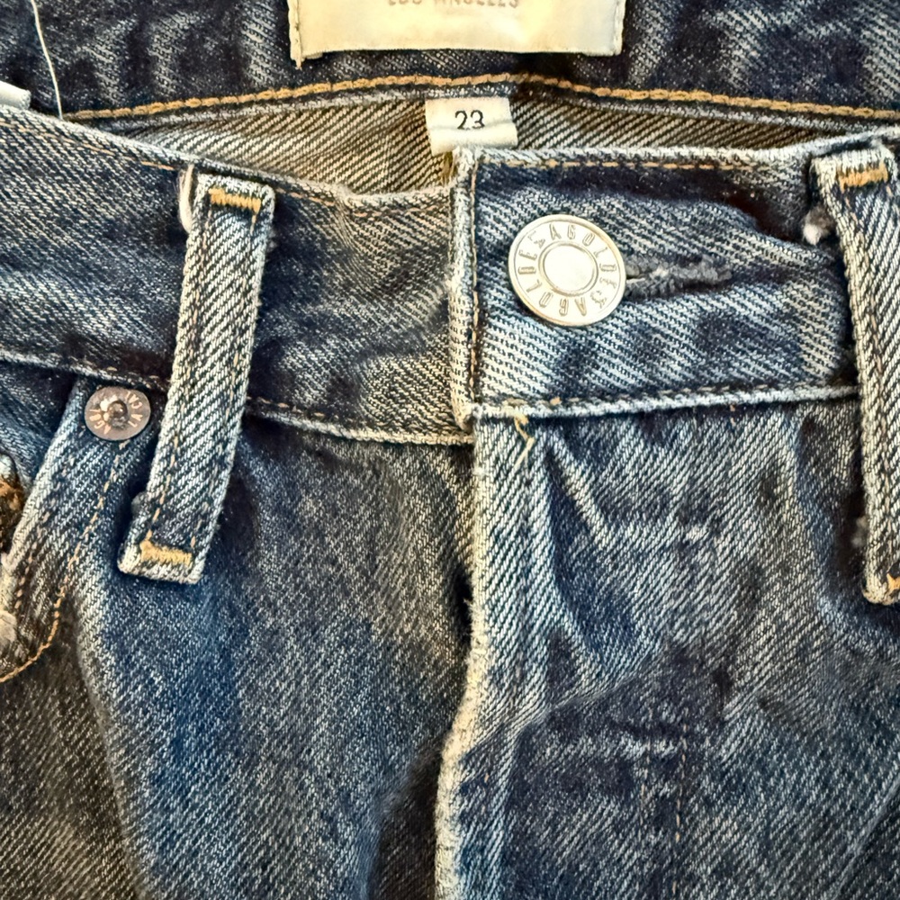 Agolde Button Fly Jeans - Picture 2 of 3